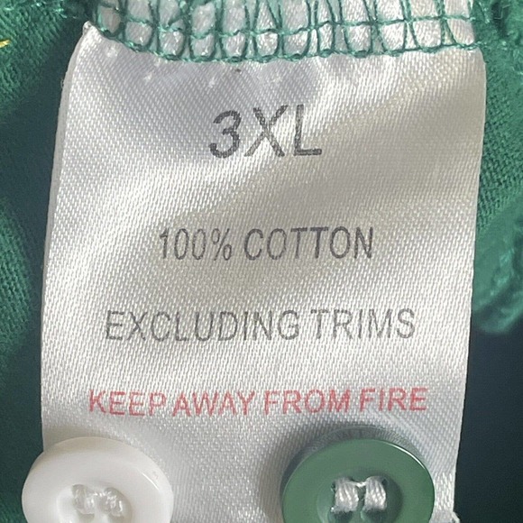 Retro Irish Heritage Collection Mens 3XL Short Sleeve Casual Polo‎ Shirt Green - Picture 10 of 12